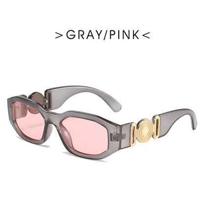 Metal Hinged Polygon Sunglasses - Accessory Addict by Nikki