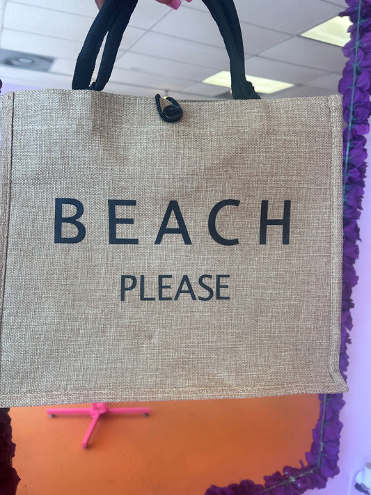 Beach Please Summer Bag - Accessory Addict by Nikki