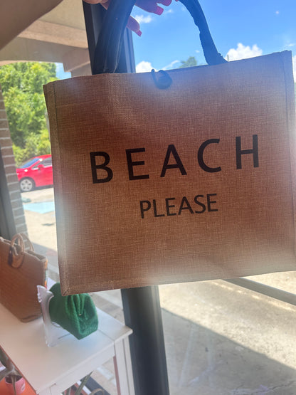 Beach Please Summer Bag - Accessory Addict by Nikki