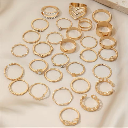 30 piece ring set - Accessory Addict by Nikki