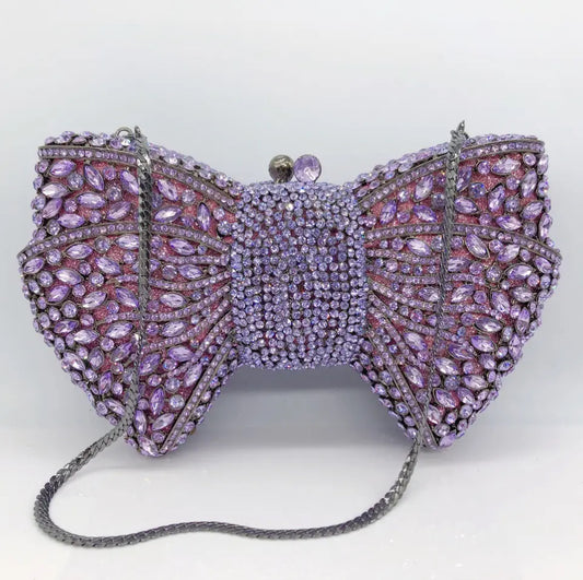 Take a Bow Rhinestone Bag - Accessory Addict by Nikki