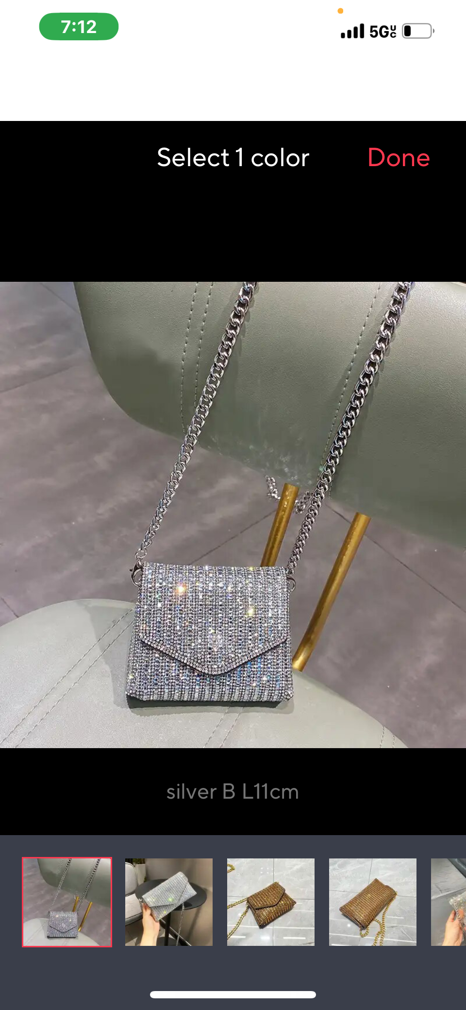 Luxury bling shoulder bag - Accessory Addict by Nikki