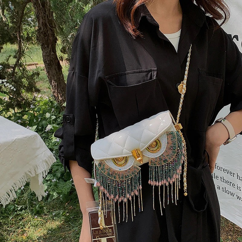 Luxury Owl Bag - Accessory Addict by Nikki