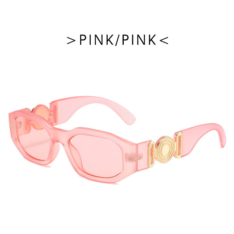 Metal Hinged Polygon Sunglasses - Accessory Addict by Nikki