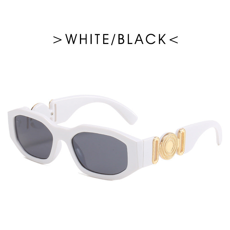 Metal Hinged Polygon Sunglasses - Accessory Addict by Nikki