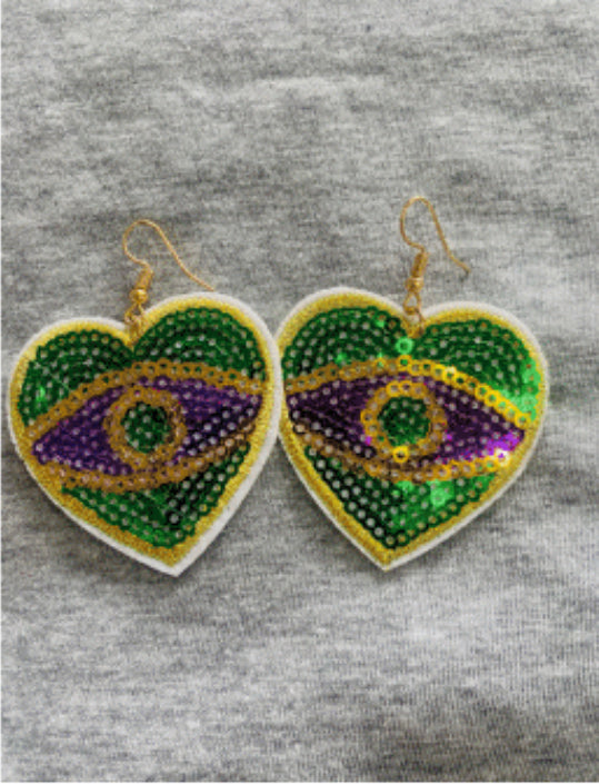 Eye Heart Mardi Gras - Accessory Addict by Nikki